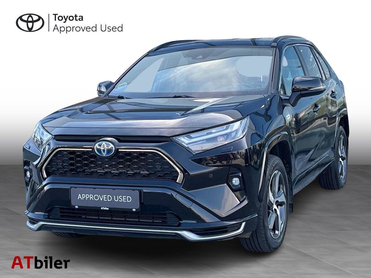 Sort Toyota RAV4 Plug-in fra 2024 set udefra
