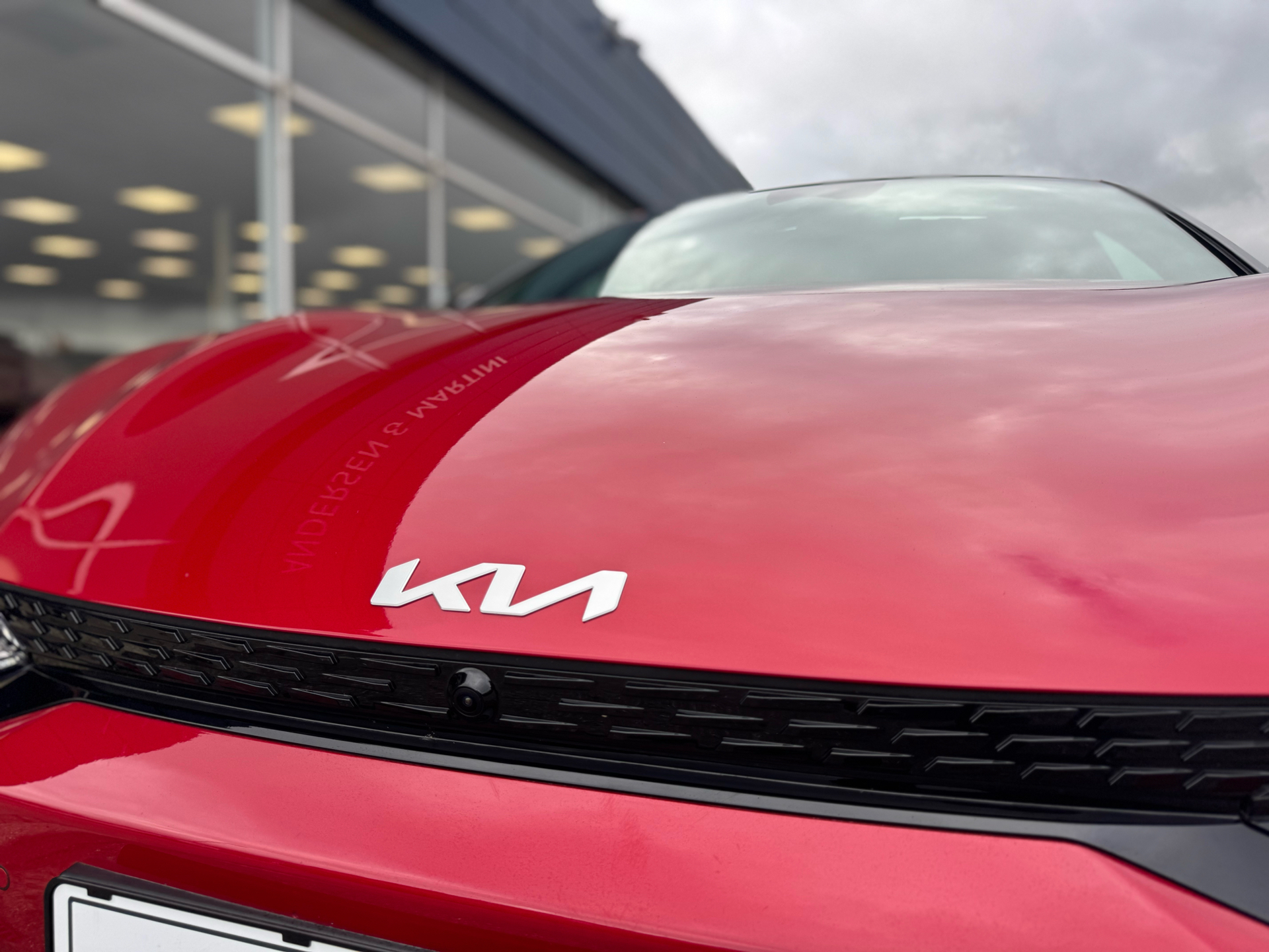 Rød Kia EV6 fra 2024