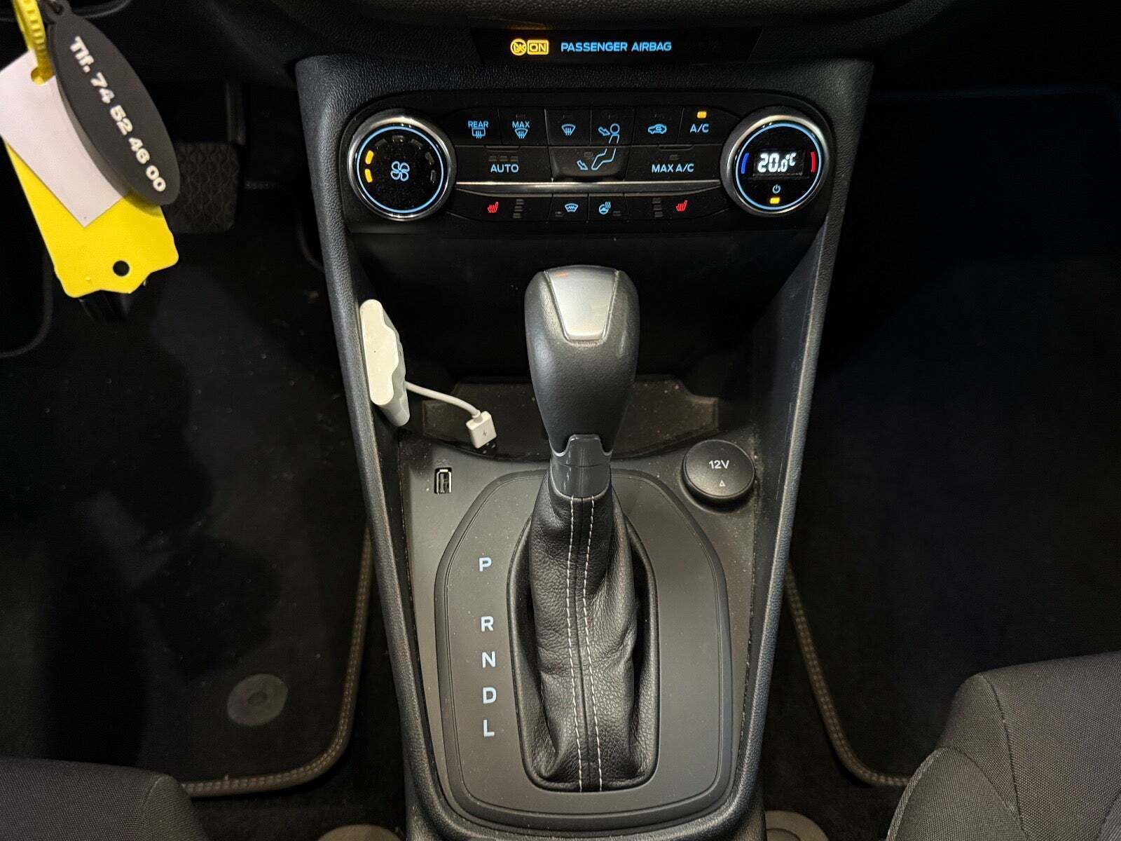 Blå Ford Fiesta fra 2020