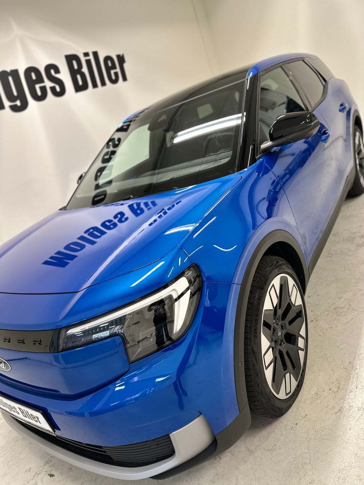 Blå Ford Explorer fra 2024