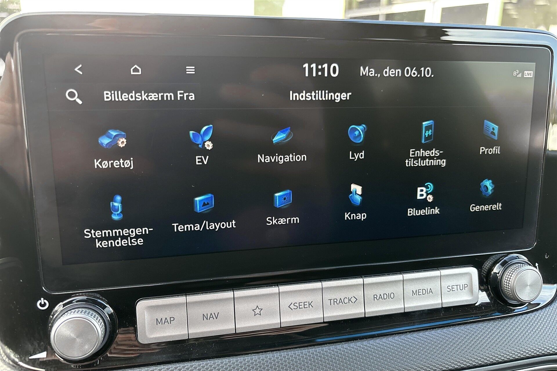 Sort Hyundai Kona fra 2021