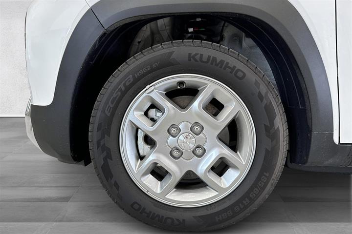 Hvid Hyundai Inster fra 2025
