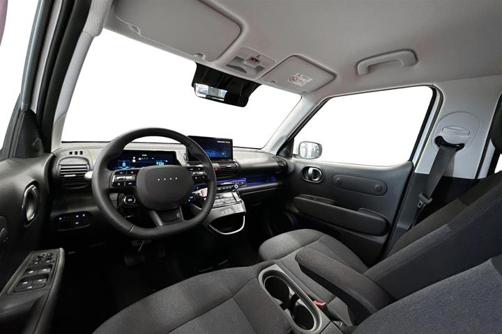 Hvid Hyundai Inster fra 2025