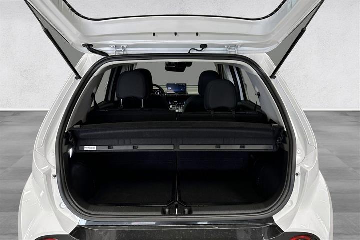 Hvid Hyundai Inster fra 2025