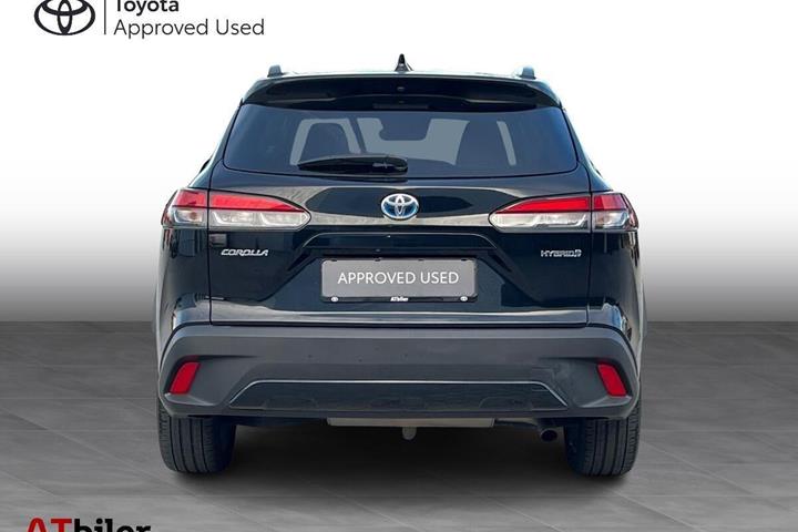 Sort Toyota Corolla Cross fra 2024 set udefra