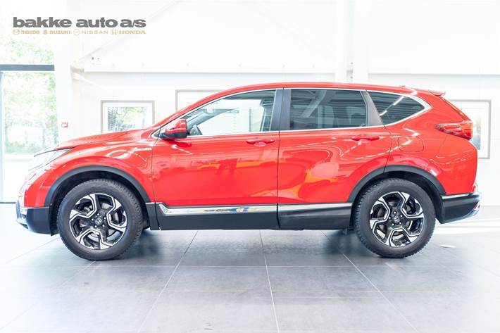 Rød Honda CR-V fra 2021