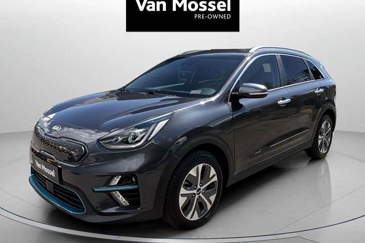 Grå Kia e-Niro fra 2020 set udefra