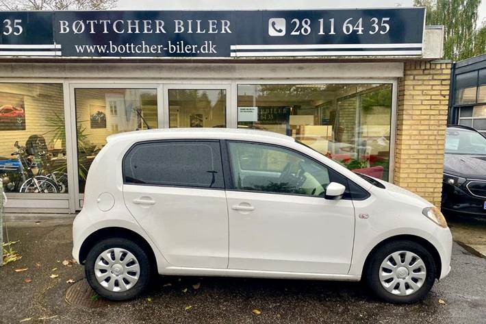 Hvid Skoda Citigo fra 2014