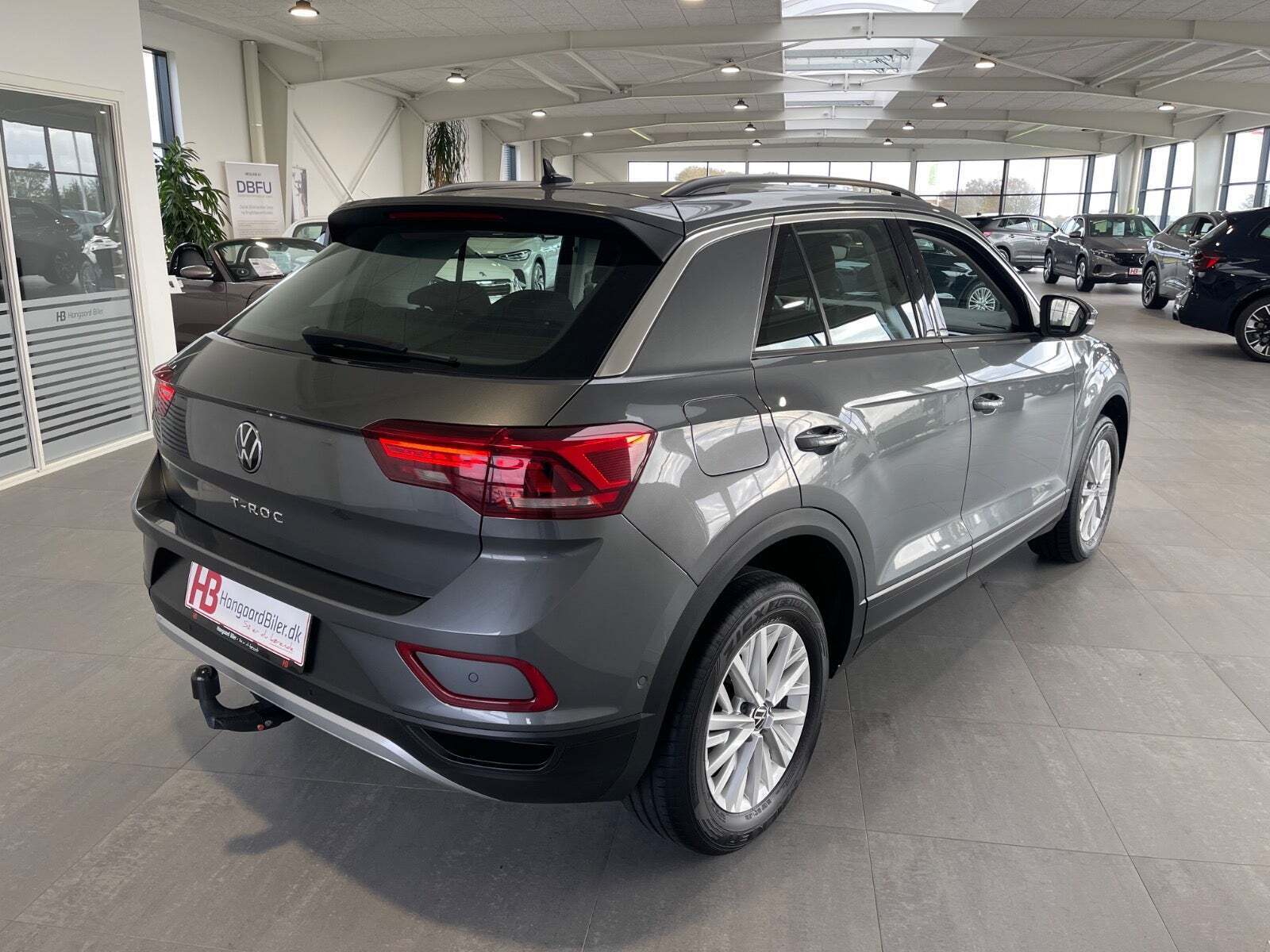 Grå VW T-Roc fra 2022