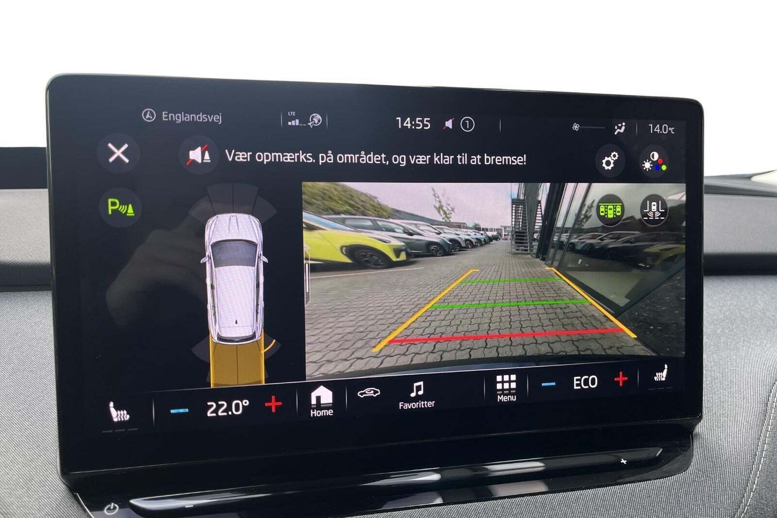 Sort Skoda Enyaq fra 2021