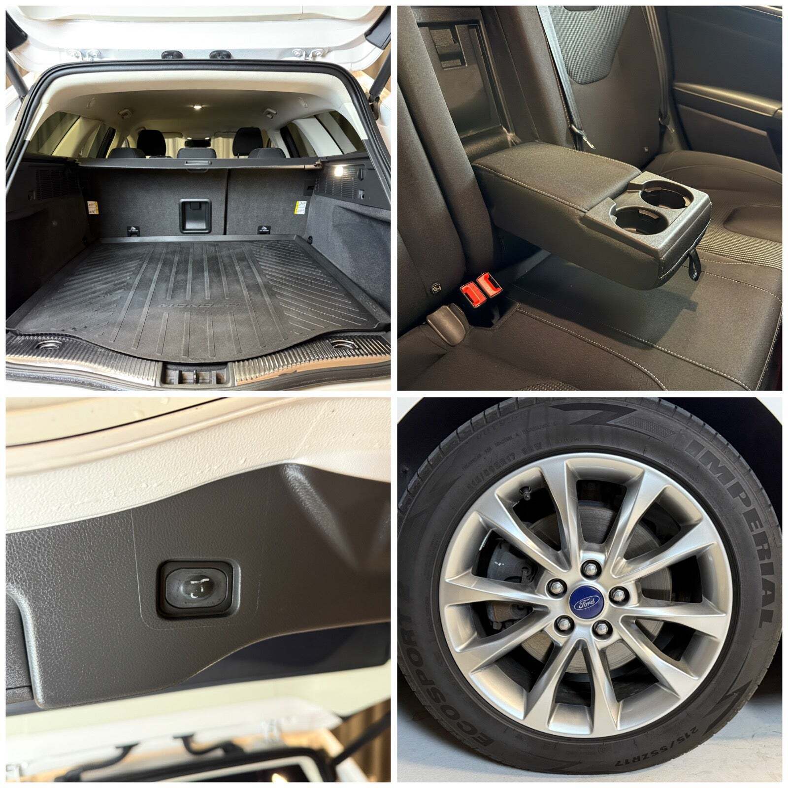 Hvid Ford Mondeo fra 2020