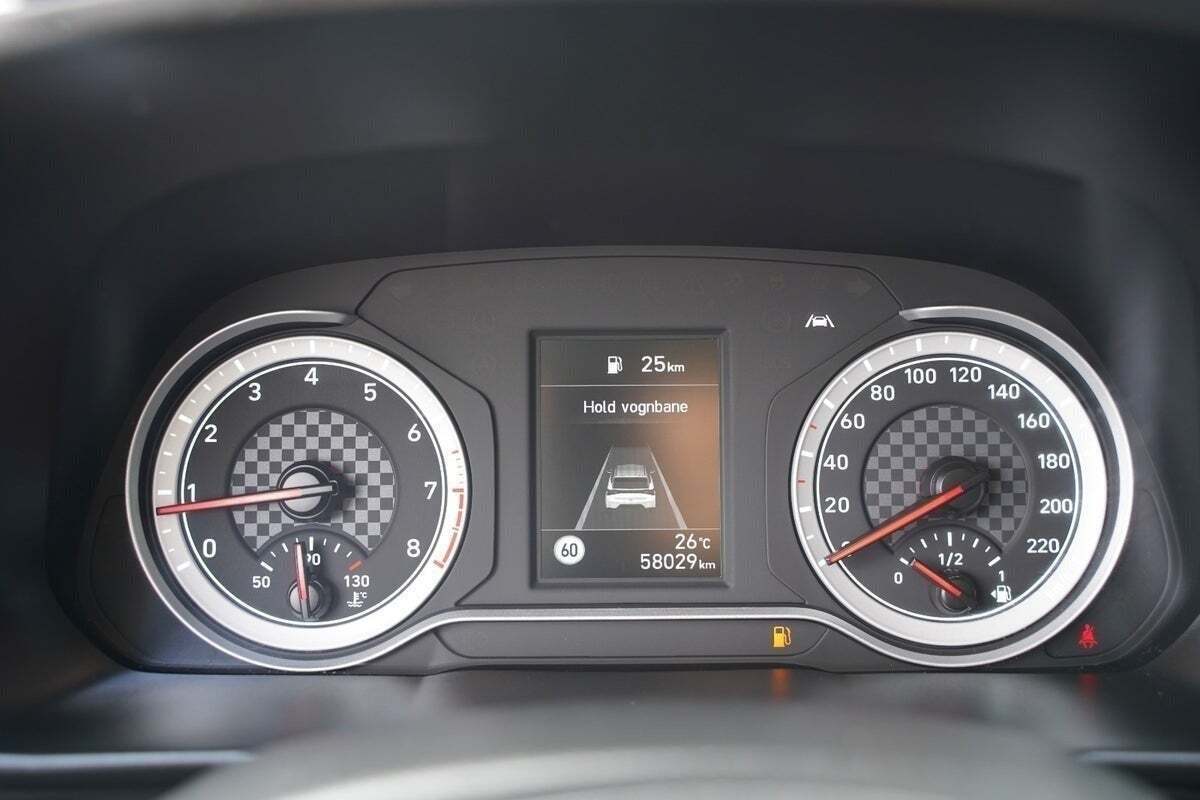 Hvid Hyundai i20 fra 2021