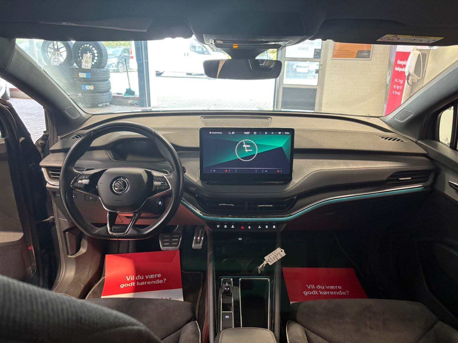 Sort Skoda Enyaq fra 2021