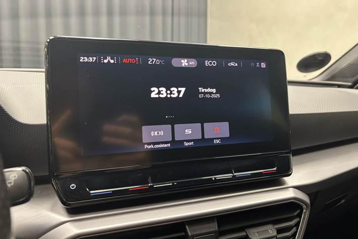 Grå Seat Leon fra 2020
