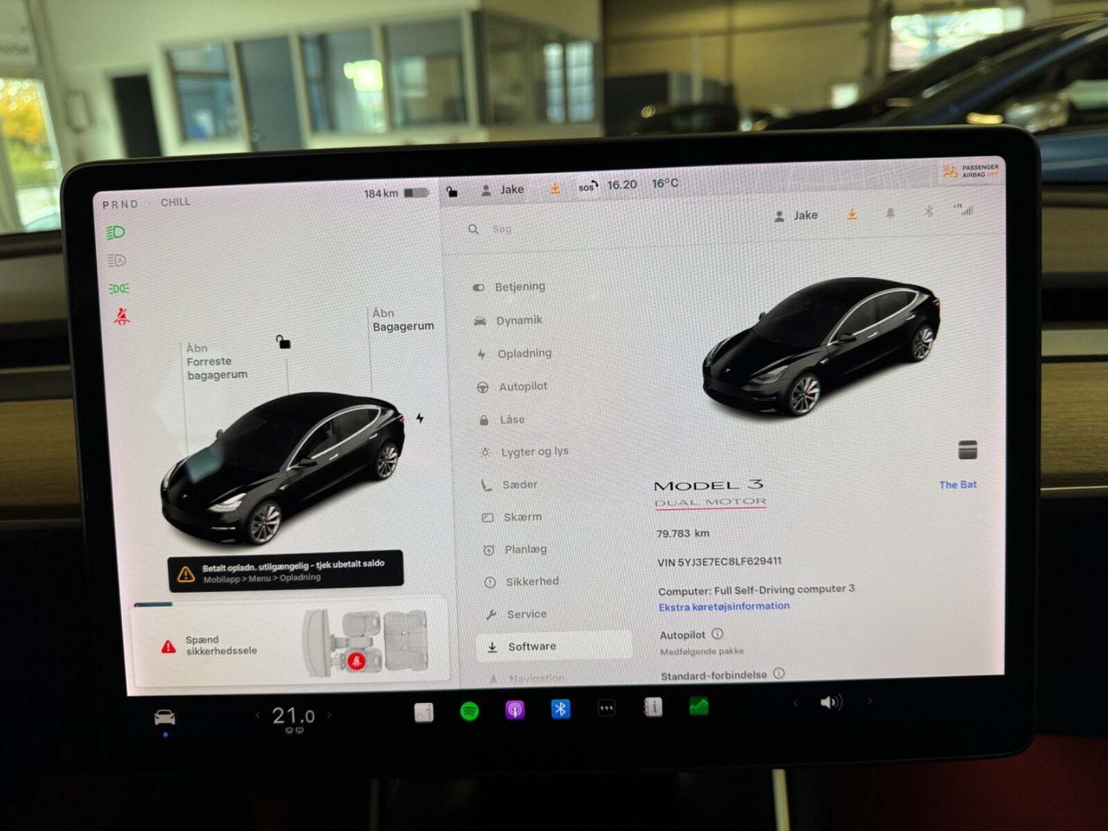 undefined Tesla Model 3 fra 2020