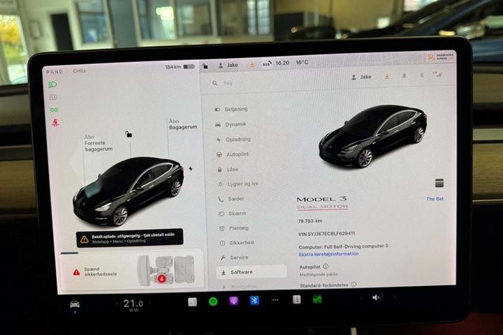undefined Tesla Model 3 fra 2020