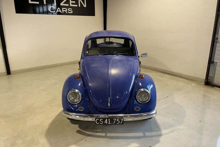 Lilla VW 1200 fra 1972 set udefra