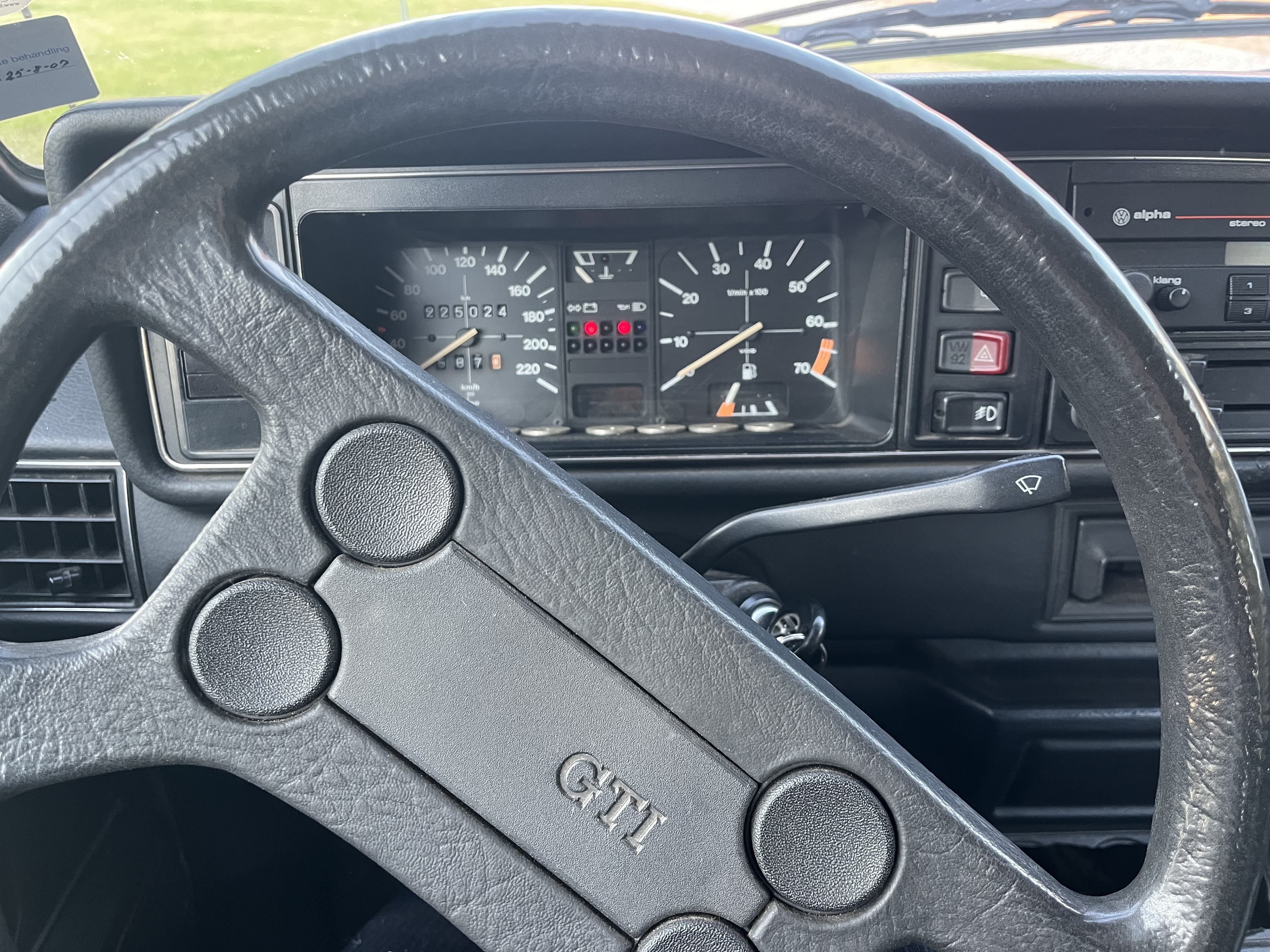 VW Golf I 1,8 GLS CABRIOLET