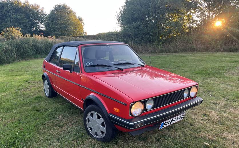 VW Golf I 1,8 GLS CABRIOLET