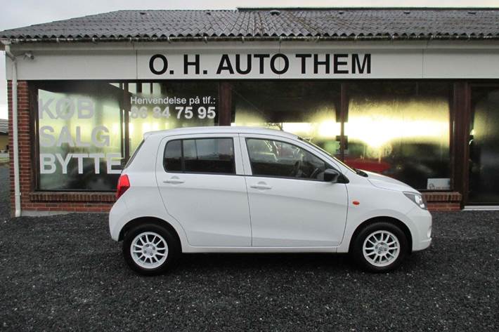 Hvid Suzuki Celerio fra 2015