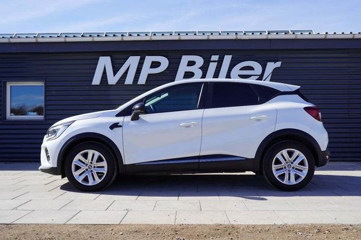 Hvid Renault Captur fra 2021