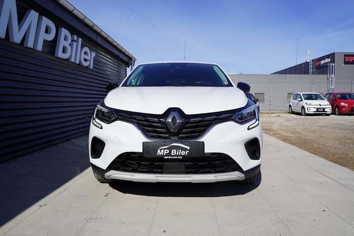Hvid Renault Captur fra 2021