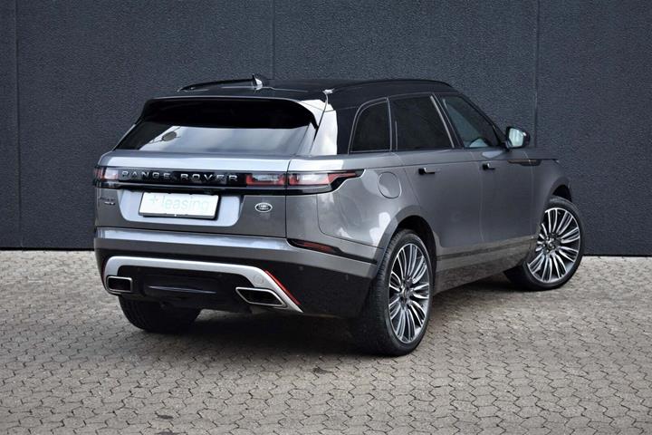 Grå Land Rover Range Rover Velar fra 2018