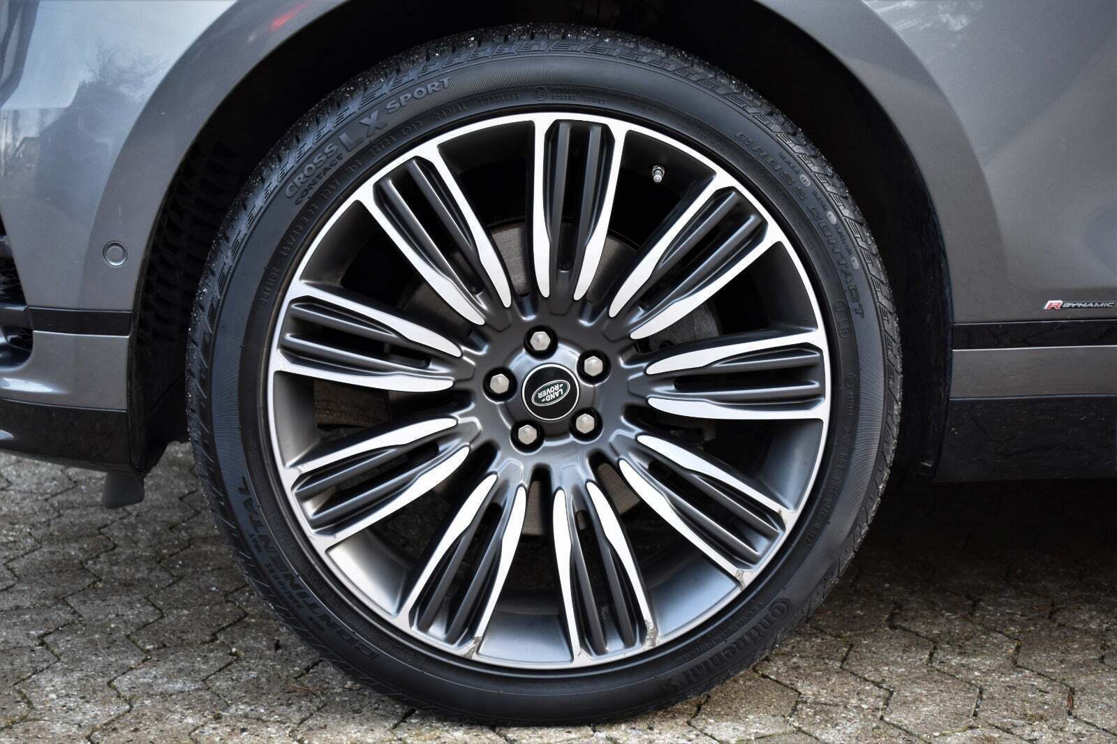 Grå Land Rover Range Rover Velar fra 2018