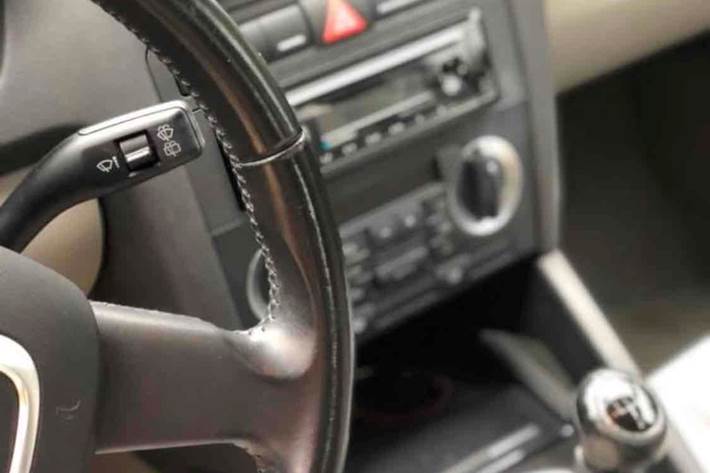 Grå Audi A3 fra 2006