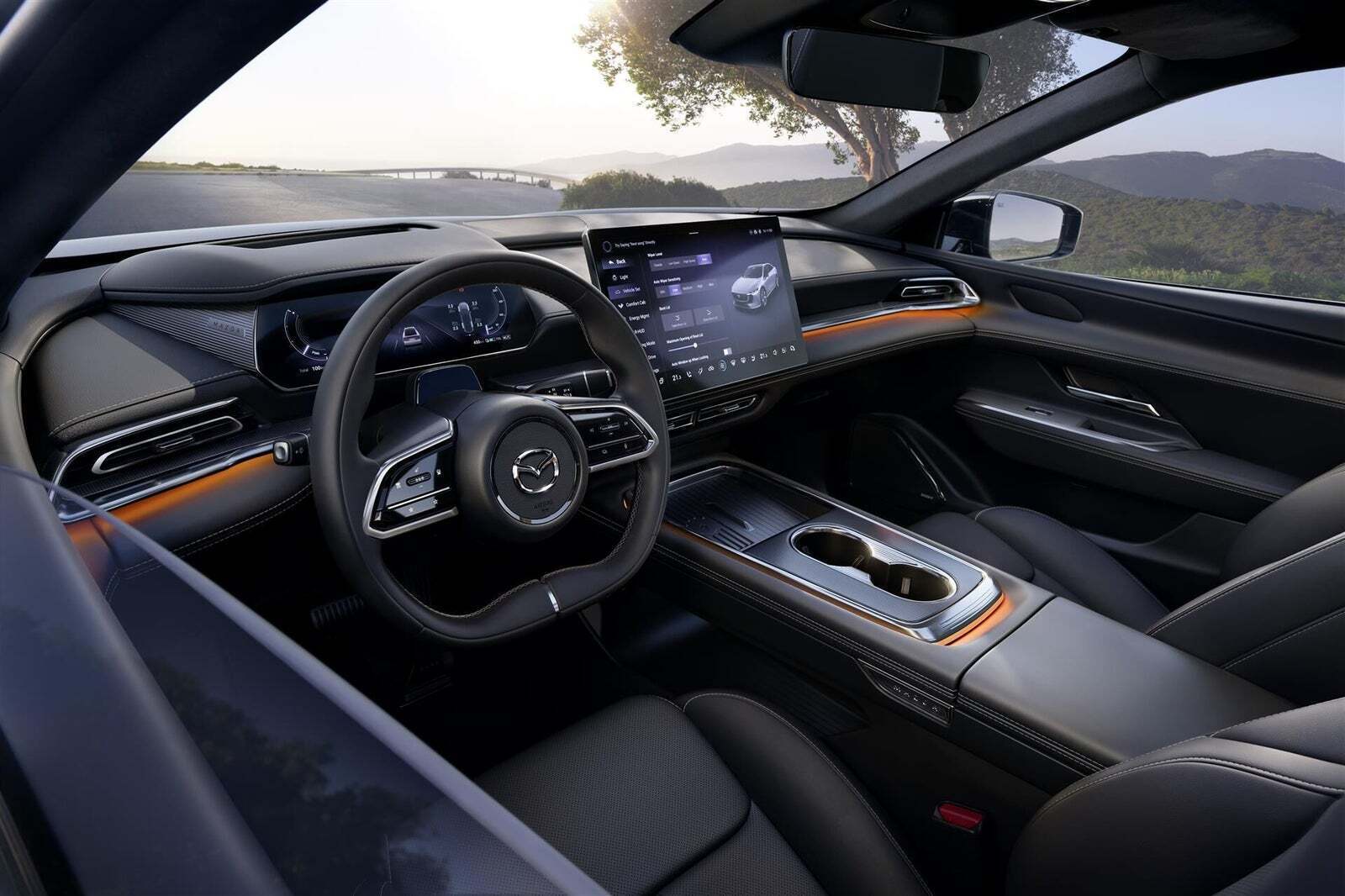 Hvid Mazda 6e fra 2025