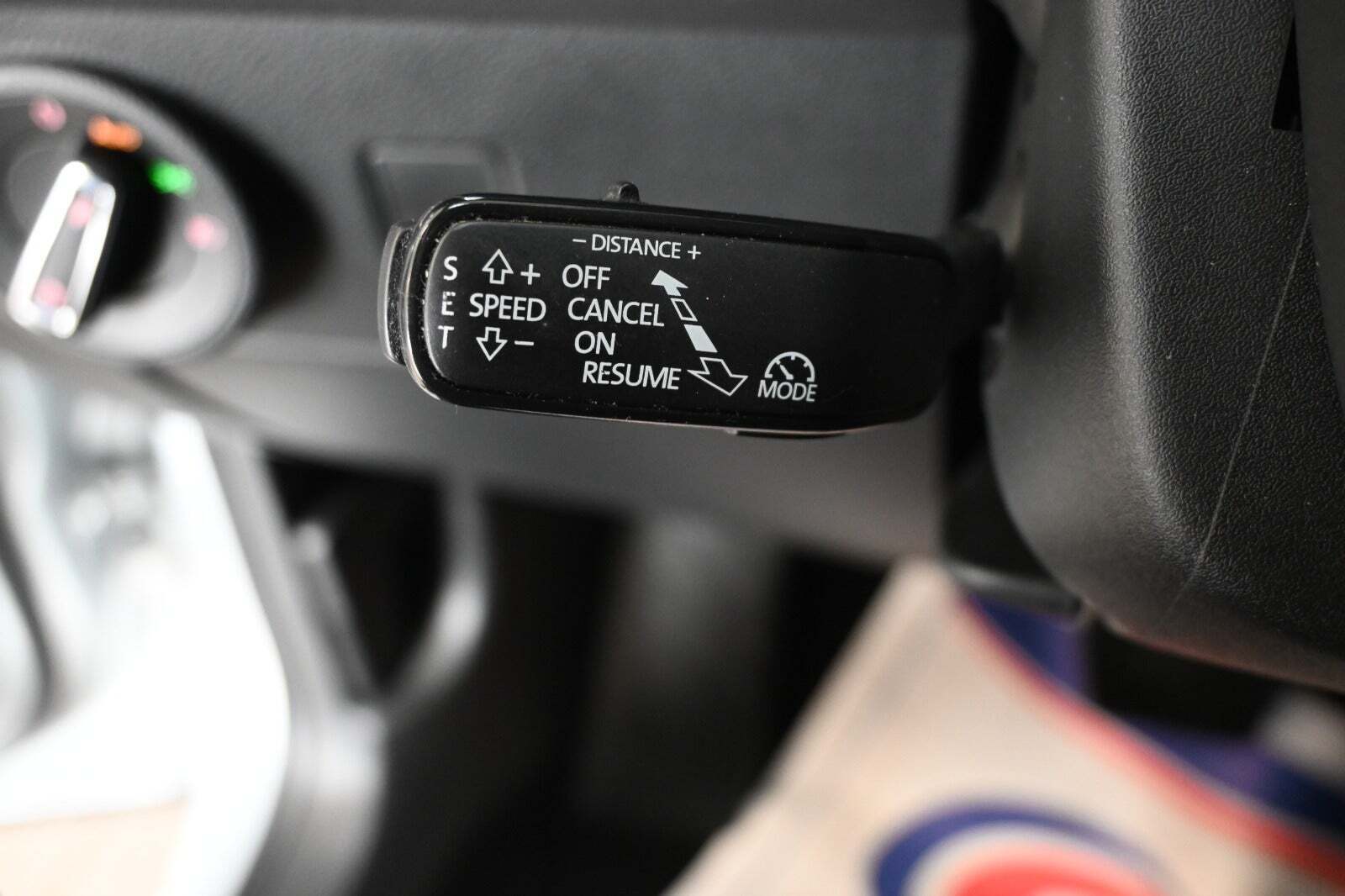 Sølv Seat Ateca fra 2018 set indefra