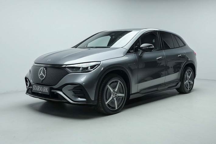 Grå Mercedes EQE350+ SUV fra 2024