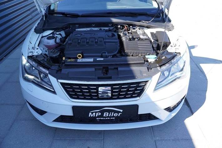 Hvid Seat Leon fra 2018