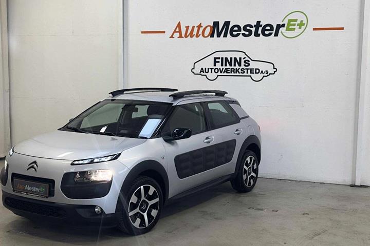 Grå Citroën C4 Cactus fra 2015 set udefra