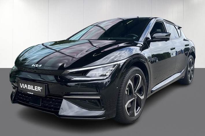Sort Kia EV6 fra 2023 set udefra