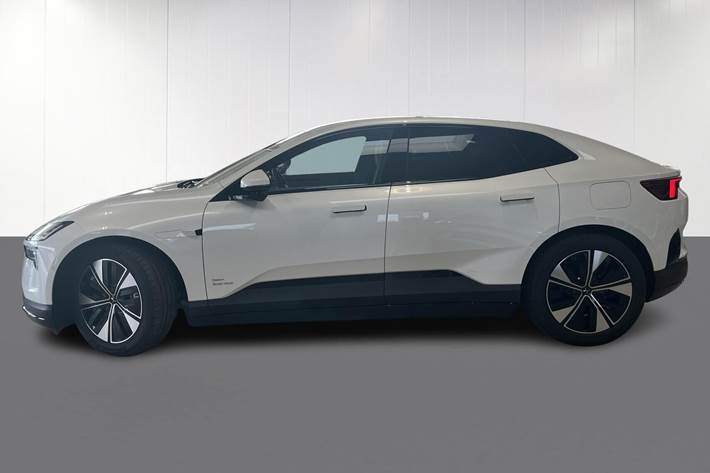 Hvid Polestar 4 fra 2025