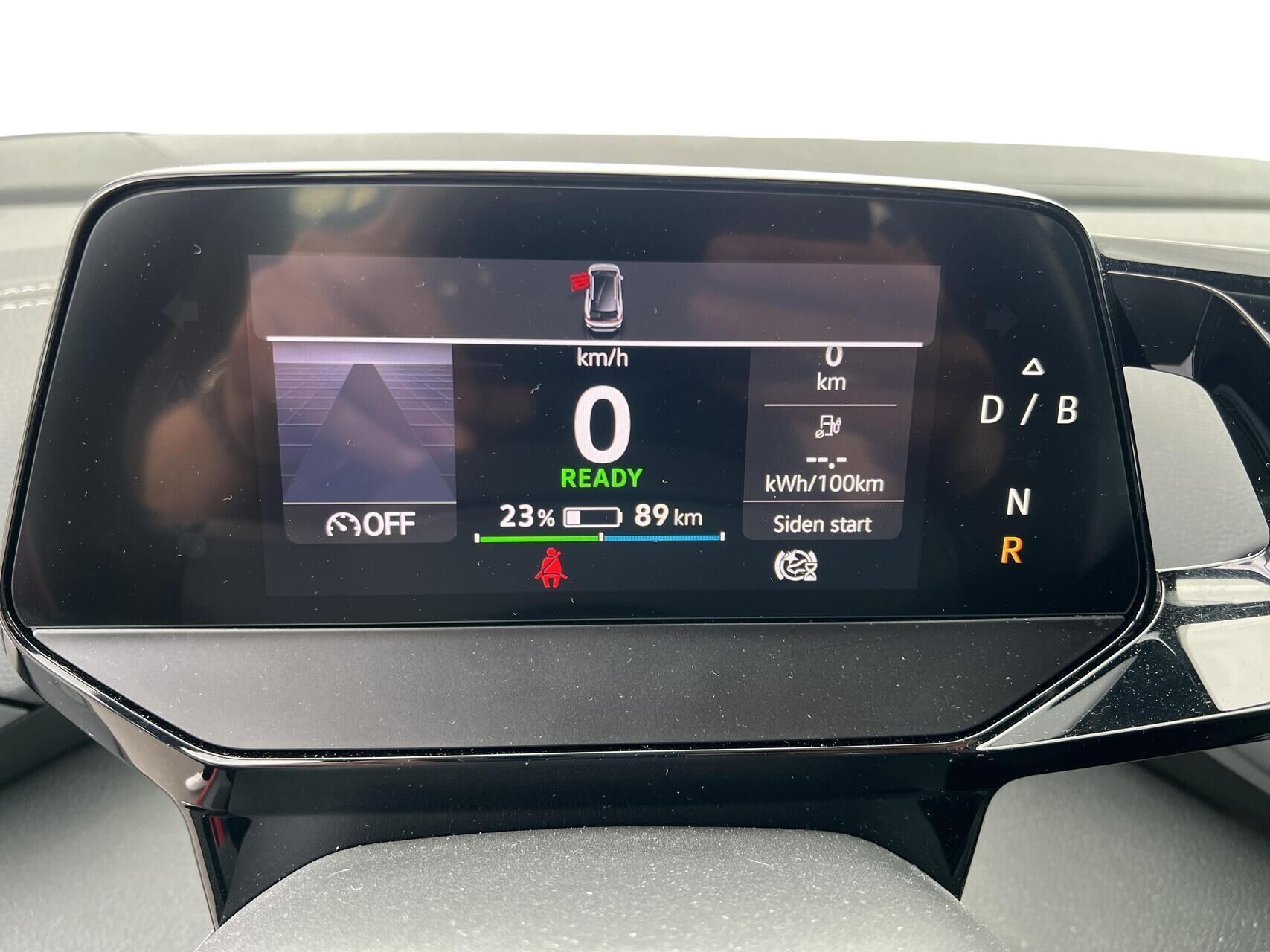 Rød VW ID.4 fra 2022