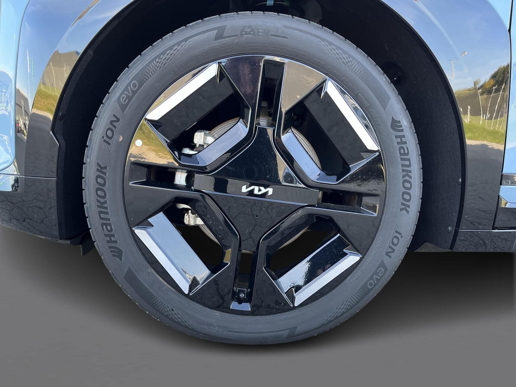 Blå Kia EV3 fra 2025