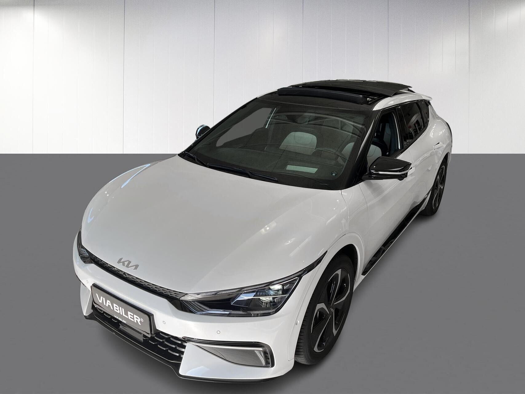 Hvid Kia EV6 fra 2024