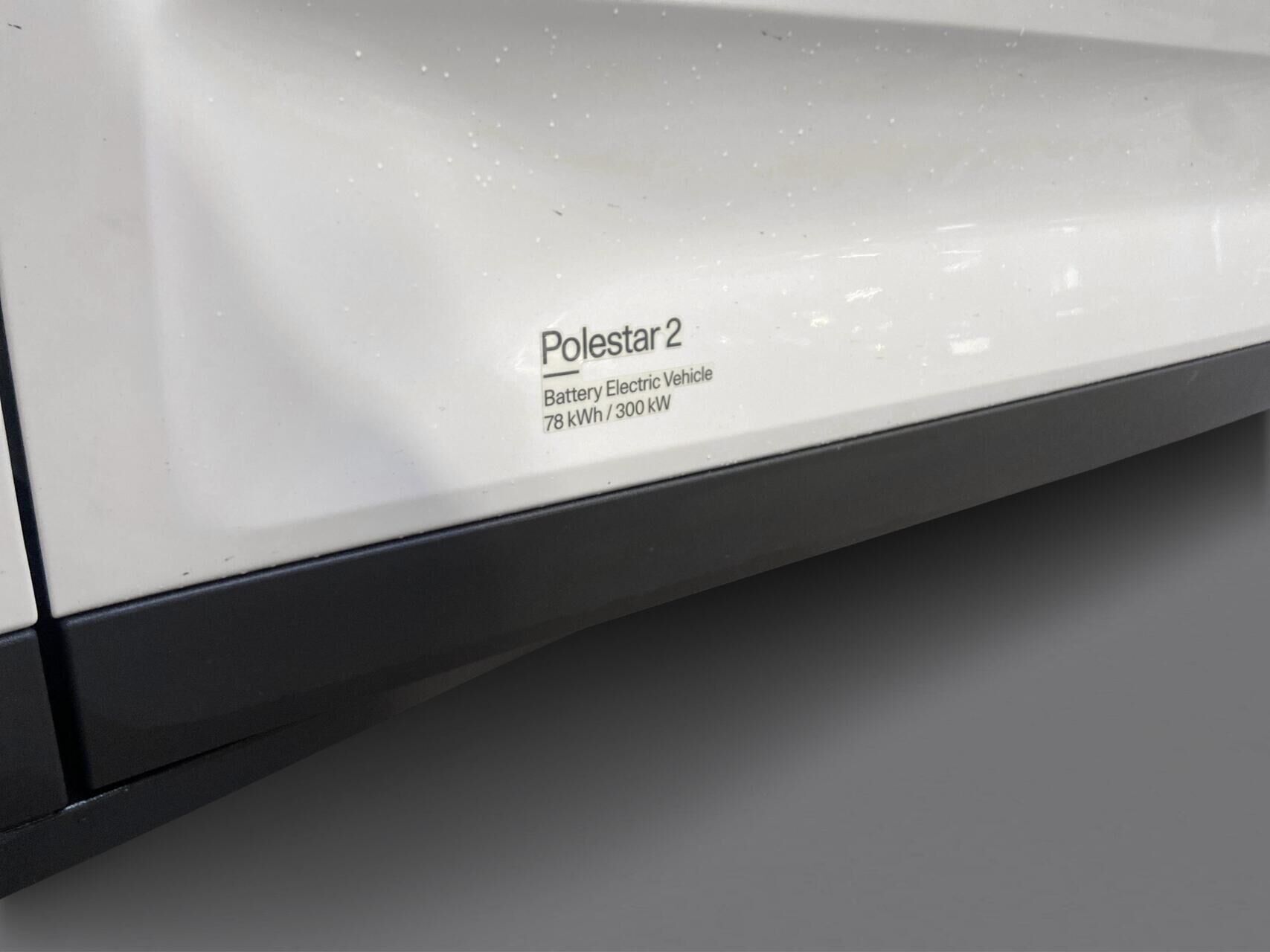 Hvid Polestar 2 fra 2022