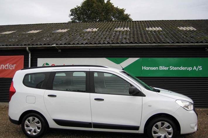 Hvid Dacia Lodgy fra 2021