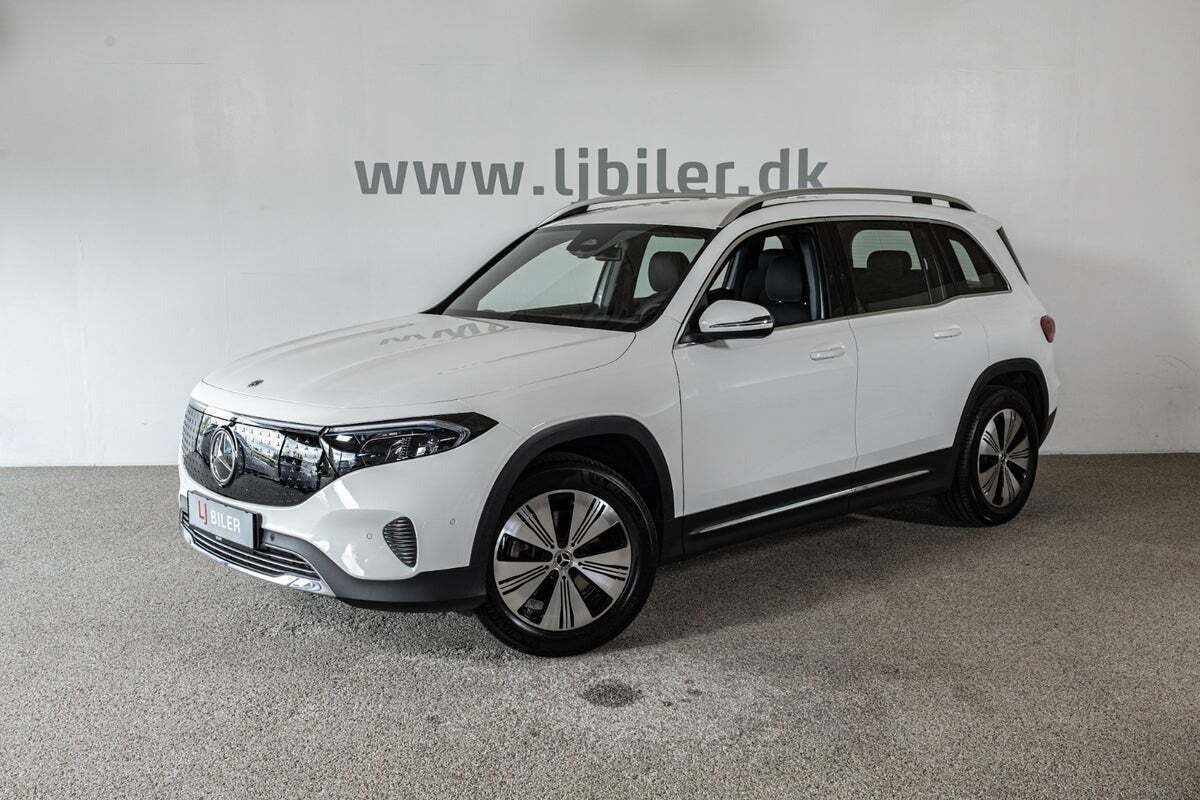 Hvid Mercedes EQB300 fra 2024