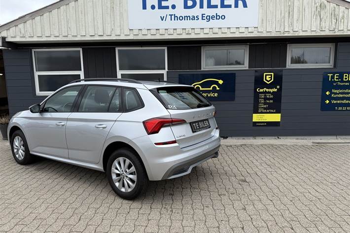 Sølv Skoda Kamiq fra 2022