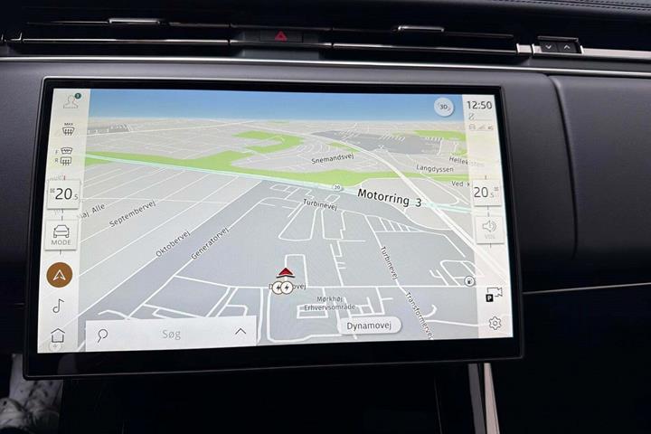 Grå Land Rover Range Rover sport fra 2025