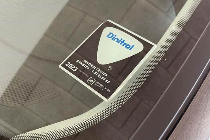 Grå Ford Fiesta fra 2022