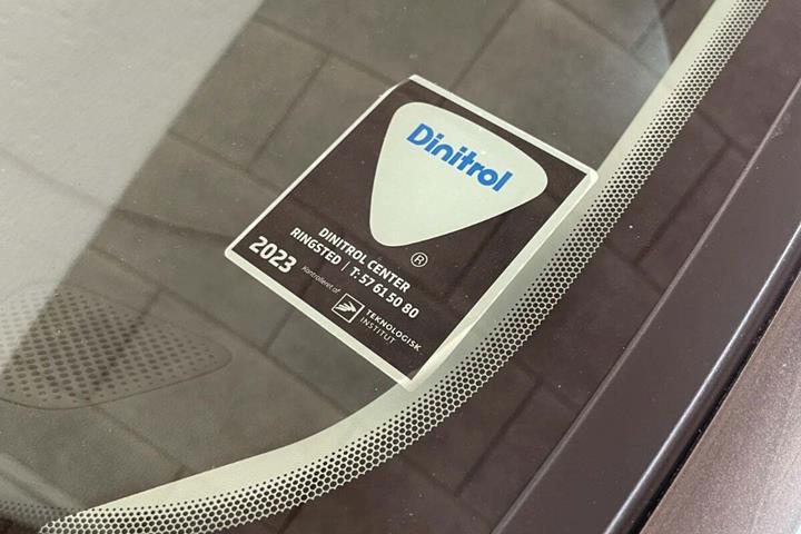 Grå Ford Fiesta fra 2022