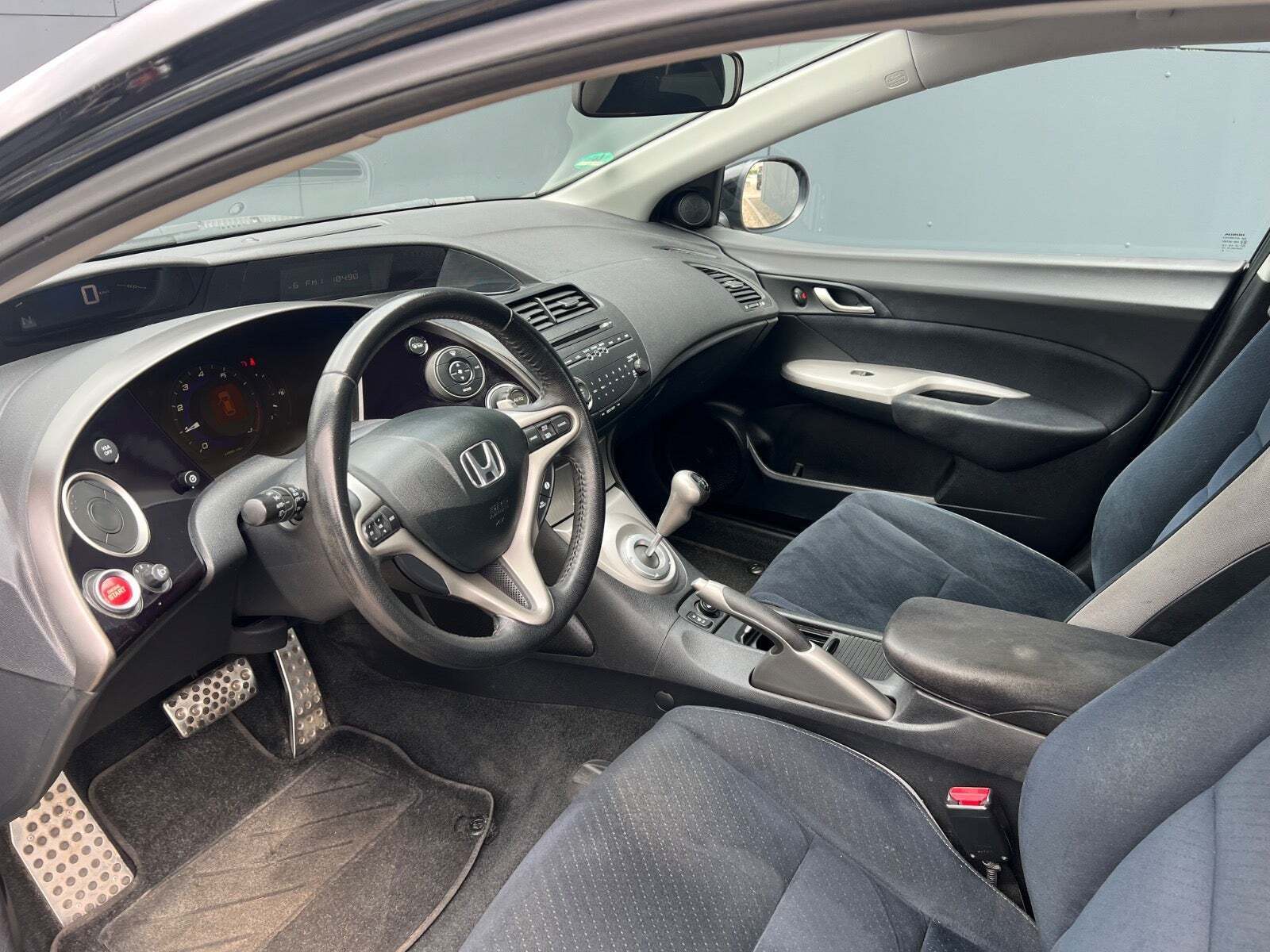 Sort Honda Civic fra 2008