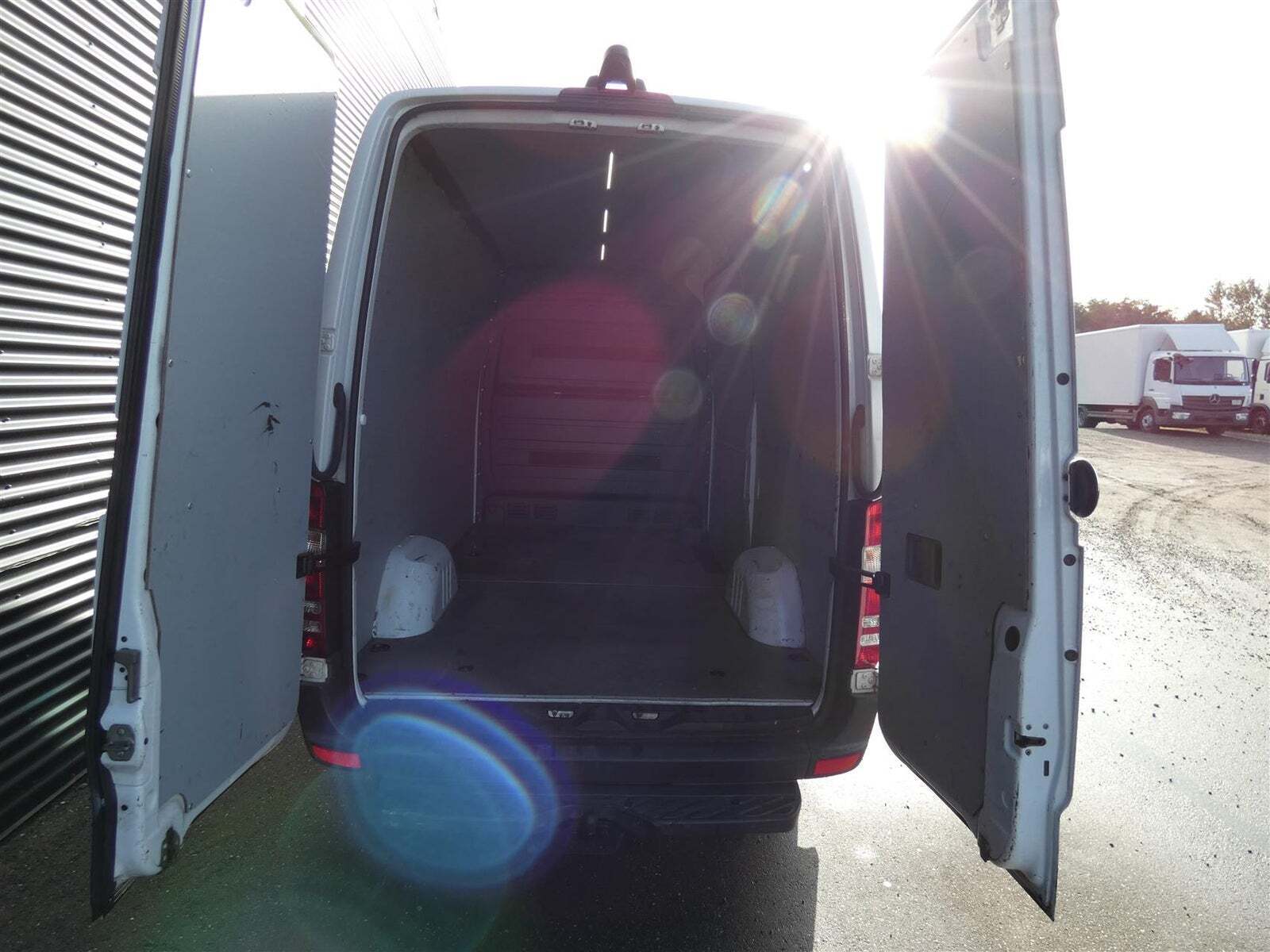 Hvid Mercedes Sprinter 316 fra 2017