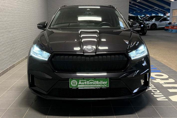 Sort Skoda Enyaq fra 2022
