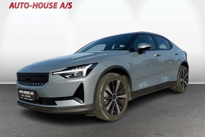 Sort Polestar 2 fra 2022 set udefra